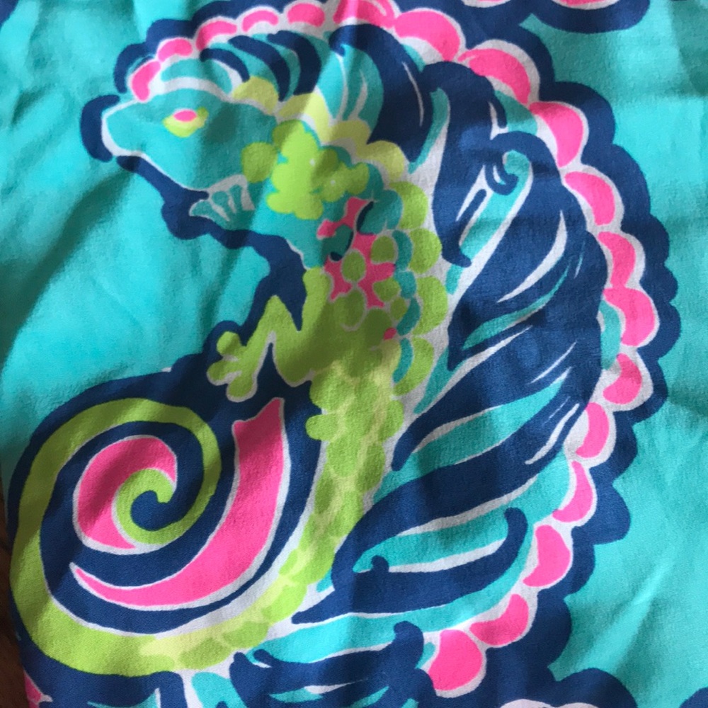 Lilly Pulitzer silk halter top 💕